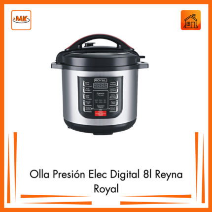 Olla Presión Elec Digital 6l Reyna Royal