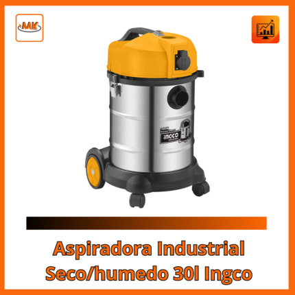 Aspiradora Industrial Seco/humedo 30l Ingco