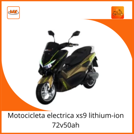 Motocicleta electrica xs9 lithium-ion 72v50ah