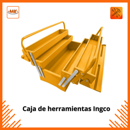 Caja de herramientas Ingco