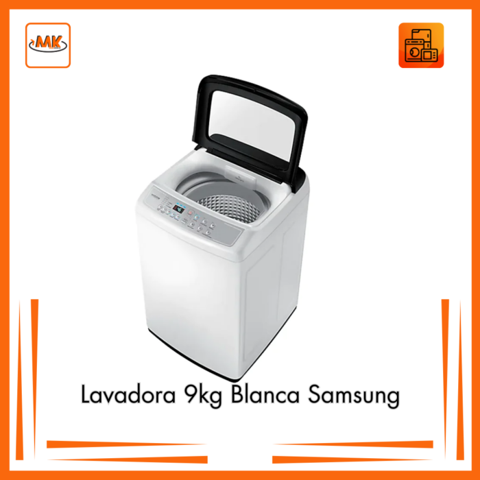Lavadora 9kg Blanca Samsung - Imagen 1